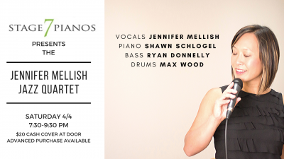 Jennifer Mellish Jazz Quartet at Stage 7 Pianos