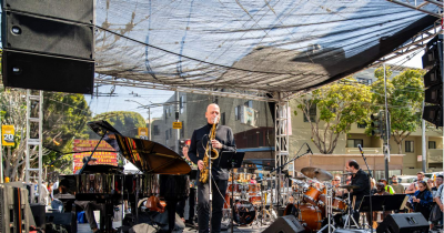 Tod Dickow And Charged Particles at Jazz Church West @ Peace Lutheran Church - event poster Tod Dickow And Charged Particles at Jazz Church West @ Peace Lutheran Church