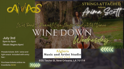 Strings Attached With Amina Scott at Algiers Music And Arts Studio