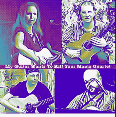 Composers Concordance Presents:  My Guitar Wants To Kill Your Mama Guitar Quartet: Unplugged at Salomon Arts Gallery