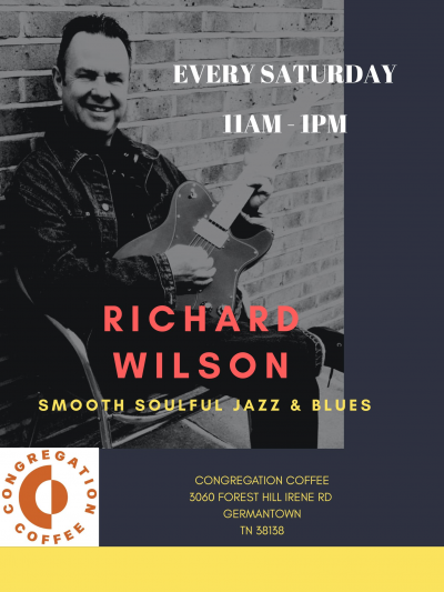 Richard Wilson at Congregation Coffee
