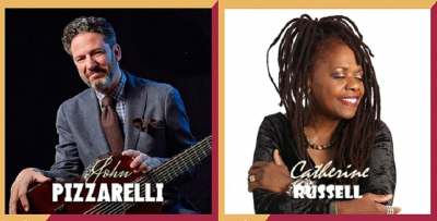 John Pizzarelli & Catherine Russell at Sarasota Jazz Festival at Nathan Benderson Park