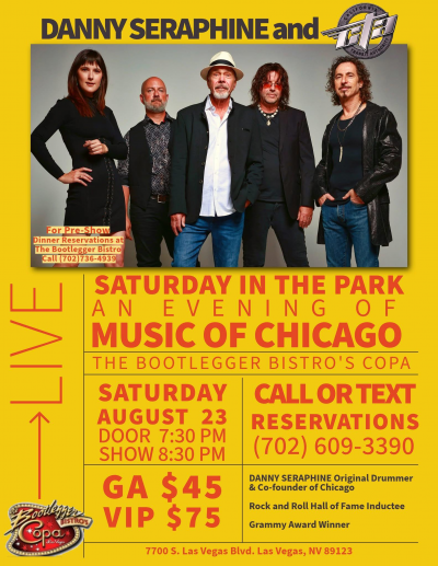The Music Of Chicago With Danny Seraphine &amp; California Transit Authority (cta).