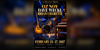 The Velvet Note Signature Series: The Oz Noy Trio Starring Dave Weckl And Brian Charette