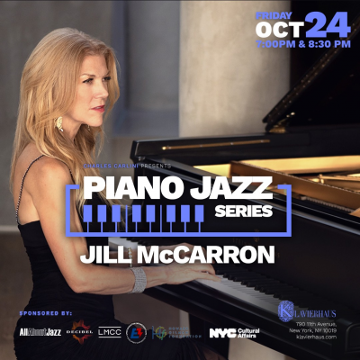 Piano Jazz Series: Jill McCarron at Klavierhaus - event poster Piano Jazz Series: Jill McCarron at Klavierhaus
