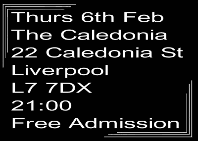 Speakeasy Bootleg Band at The Caledonia - event poster Speakeasy Bootleg Band at The Caledonia