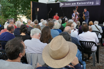Jazz Am Kaisersteg - draußen & gratis at Jazz Am Kaisersteg at Open Air Bühne Im Garten