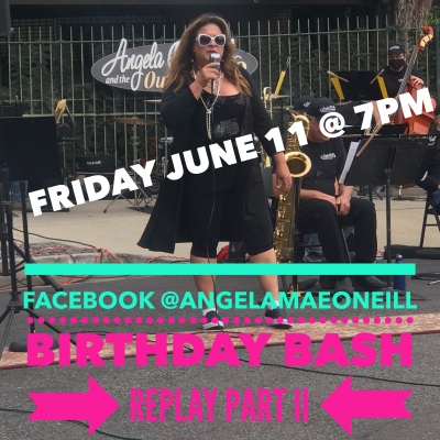 Livestream Fridays! at Angela O - event poster Livestream Fridays! at Angela O