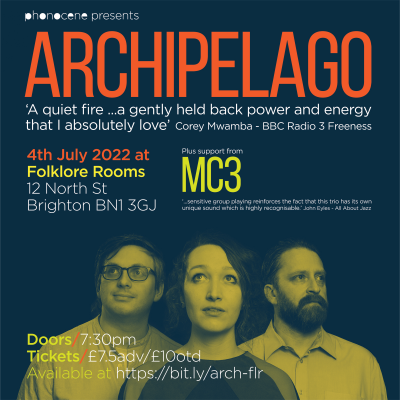Archipelago + MC3 at The Folklore Rooms