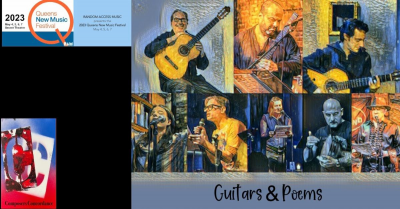 Composers Concordance And  Queens New Music Festival   Present  ﻿  Guitars & Poems at Secret Theatre