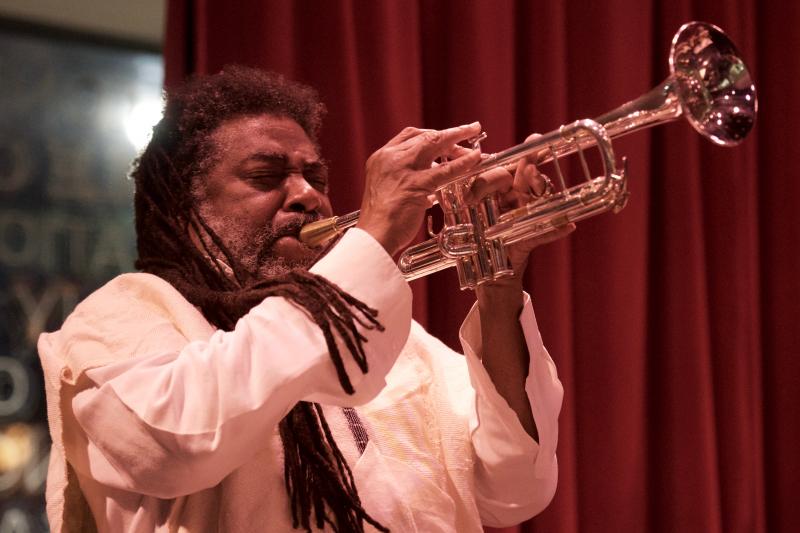 Live From The New Stone School: Brandon Ross, Wadada Leo Smith, Bill Laswell & Susie Ibarra Live From The New Stone School: Brandon Ross, Wadada Leo Smith, Bill Laswell & Susie Ibarra