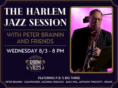 The Harlem Jazz Seession With Peter Brainin & Friends at Room 623