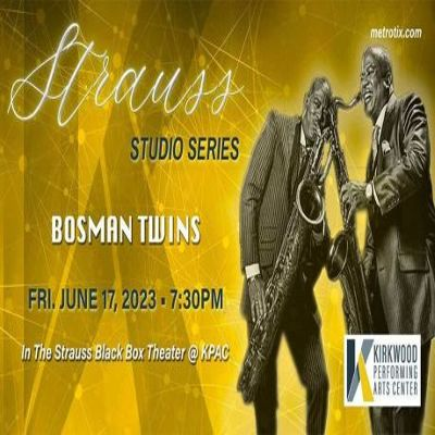 The Bosman Twins at Kirkwood Performing Arts Center - event poster The Bosman Twins at Kirkwood Performing Arts Center