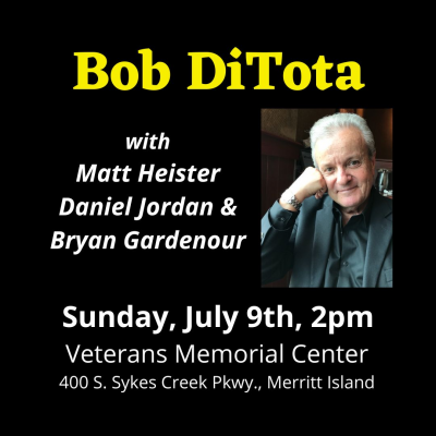 Live Jazz Concert By Bass Musician Bob Ditota at Brevard Veterans Memorial Center