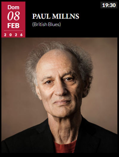 PAUL MILLNS TRIO British Blues at Le Cantine De L'arena