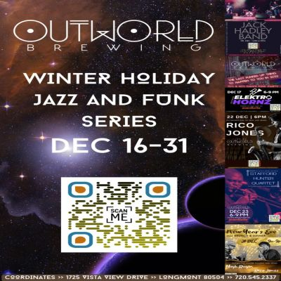 Outworld Brewing Winter Holiday Jazz And Funk Series at Outworld Brewing