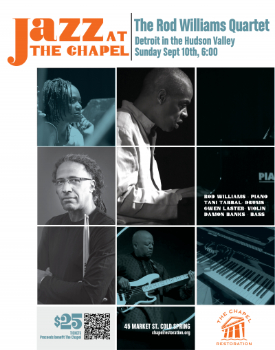 Rod Williams Quartet at The Chapel Restoration