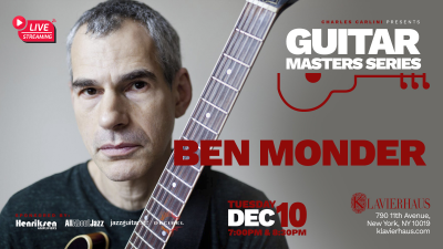 Guitar Masters Series: Ben Monder at Klavierhaus