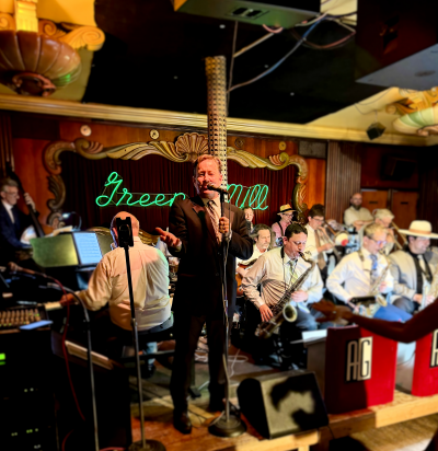 Frank Lamphere Performs With The Alan Gresik Big Band