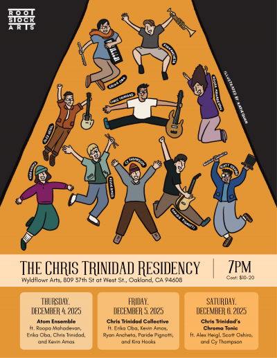 Chris Trinidad Residency: Atom Ensemble at Wyldflowr Arts