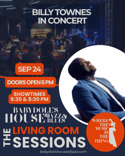The Living Room Sessions At Babydoll's With Pianist Billy Townes