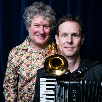 Eric Vloeimans & Will Holshouser at Wistariahurst Museum