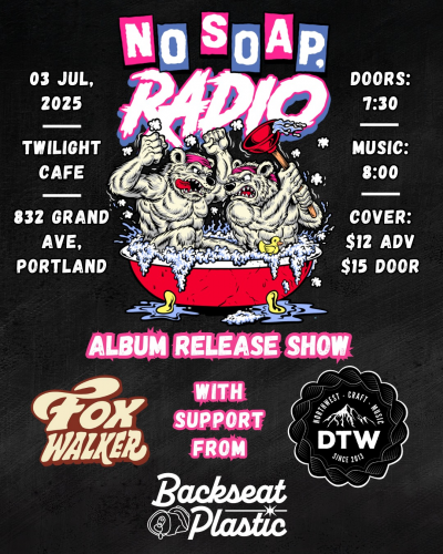 No Soap, Radio at Twilight Cafe & Bar