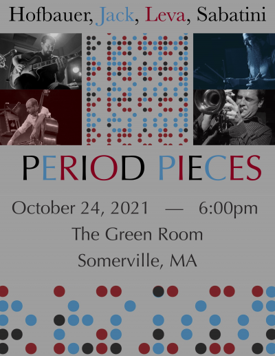 Period Pieces - Album Release Event at The Green Room - event poster Period Pieces - Album Release Event at The Green Room