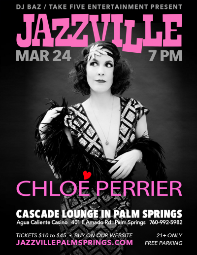 Chloé Perrier & French Heart Jazz Band at Jazzville Palm Springs