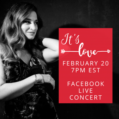 Corinne Mammana: It’s Love! at Facebook Live - Online - event poster Corinne Mammana: It’s Love! at Facebook Live - Online