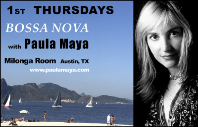 1st Thursdays Bossa Nova With Paula Maya at The Milonga Room (basement Of Buenos Aires Cafe)