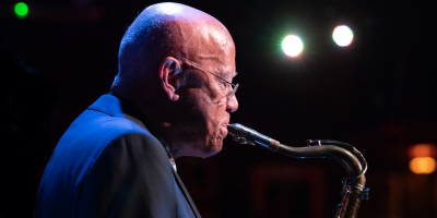 Saxophonist Art Themen at The Elephant Inn