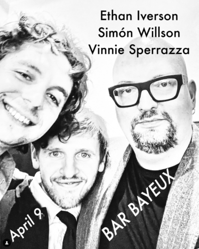 Ethan Iverson Trio at Bar Bayeux - event poster Ethan Iverson Trio at Bar Bayeux