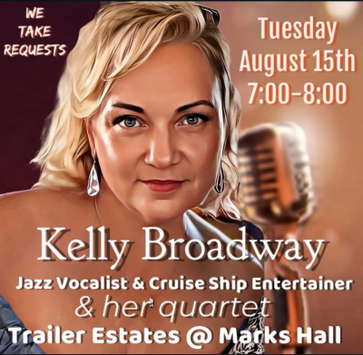 Kelly Broadway Quartet at Marks Hall @ Trailer Estates