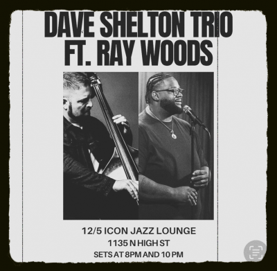 Dave Shelton Trio at ICON Jazz Lounge - event poster Dave Shelton Trio at ICON Jazz Lounge