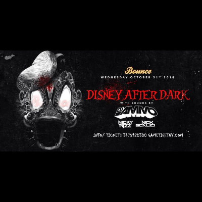 Disney After Dark At Bounce Nyc Halloween Night 2018 at Bounce - event poster Disney After Dark At Bounce Nyc Halloween Night 2018 at Bounce