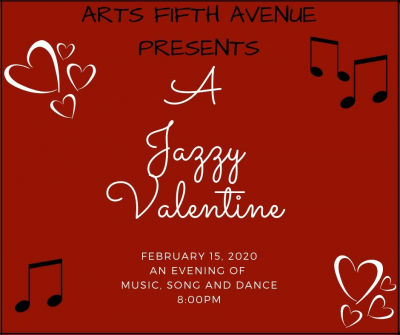 A Jazzy Valentine-with a Twist  at Arts Fifth Avenue