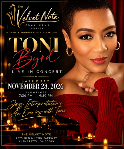 Toni Byrd Live in Concert at 7:30 PM