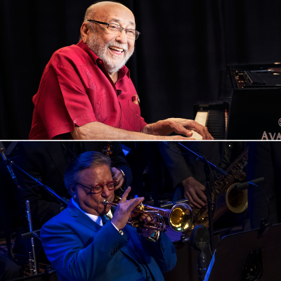 Eddie Palmieri And Arturo Sandoval at Stanford Live Arts Festival at Frost Amphitheater