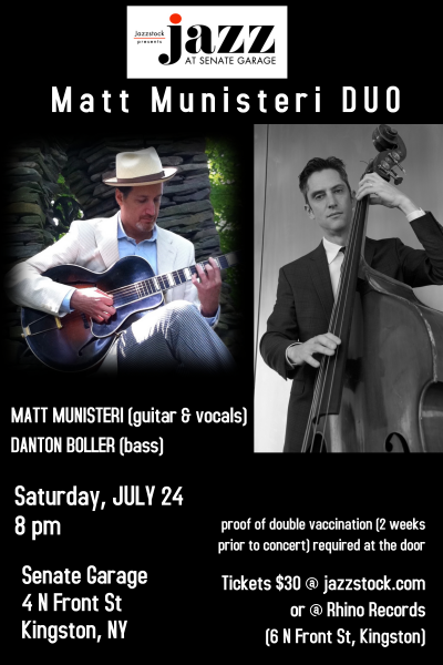 Matt Munisteri Duo at Jazzstock at Senate Garage