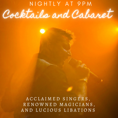 Cocktails And Cabaret at The Rose Room Speakeasy