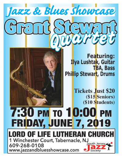 Grant Stewart Quartet at Lord Of Life Lutheran Church