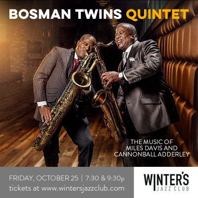 Bosman Twins Quintet at Winter's Jazz Club
