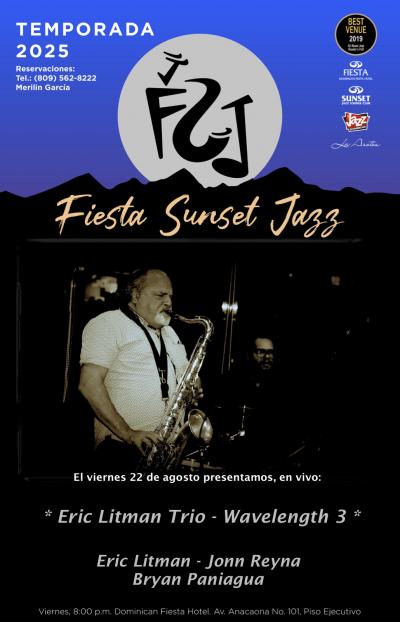 Eric Litman Trio at Fiesta Sunset Jazz