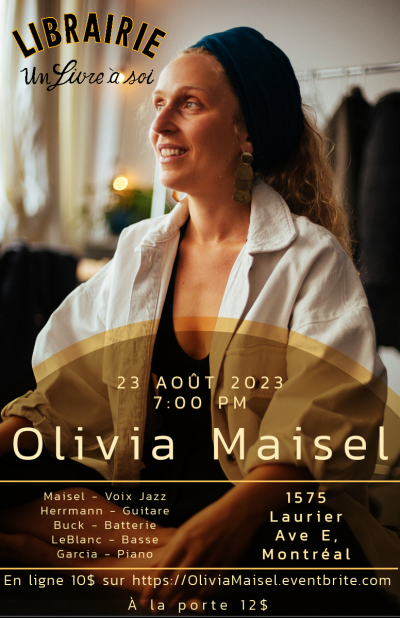 Olivia Maisel at Un Livre à Soi