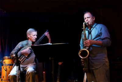 John Stowell/michael Zilber Duo at Bird & Beckett Books & Records - event poster John Stowell/michael Zilber Duo at Bird & Beckett Books & Records