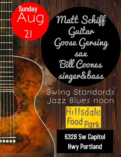 Swing & Standards Jb Hillsdale Food Park at Hillsdale Food Park - event poster Swing & Standards Jb Hillsdale Food Park at Hillsdale Food Park