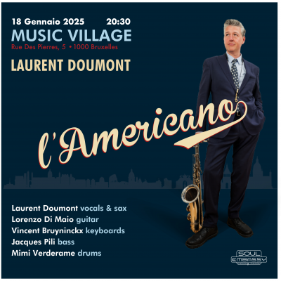 Laurent Doumont - L'americano  at The Music Village