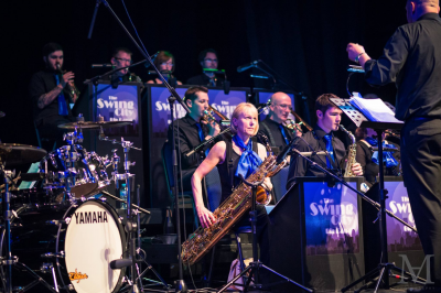 The Swing City Big Band - James Bond Themes at Ribble Valley Jazz And Blues Festival at St Mary's Centre