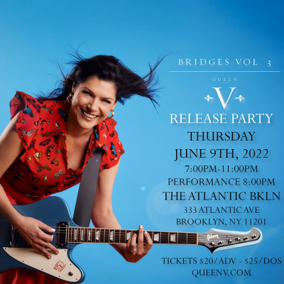 Queen V: Album Release Event at The Atlantic BKLN - event poster Queen V: Album Release Event at The Atlantic BKLN